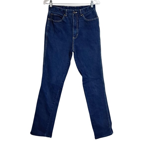 Vintage 80s Sasson High Rise Jeans Size 13 Style 2223 Cut J-3468 Tapered Leg wit - Picture 2 of 10